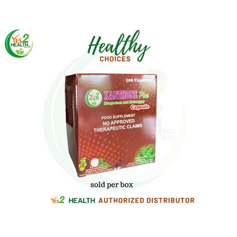 Xanthone Plus Herbal Capsule Box Capsules Shopee Philippines