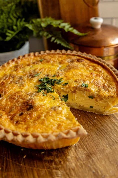 Bacon Cheese Quiche - Sweet Cs Designs