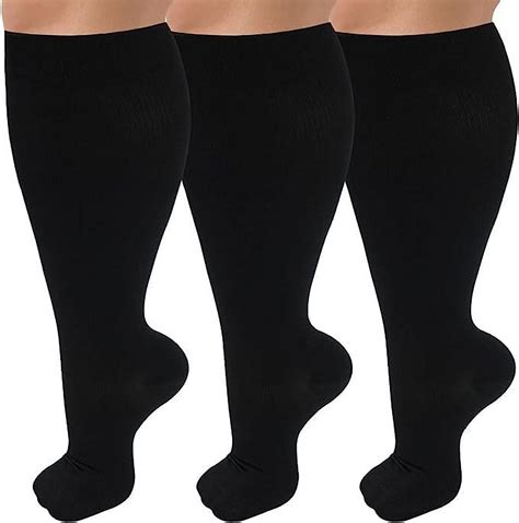 Plus Size Compression Socks For Women Men Mmhg Xl Xl Xl Wide