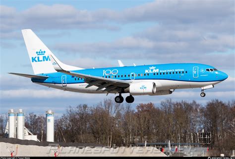 PH BGK KLM Royal Dutch Airlines Boeing 737 7K2 WL Photo By Pascal