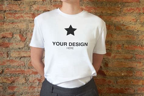 T Shirt Mockup Template Graphic By Goldtreeartdesigns · Creative Fabrica