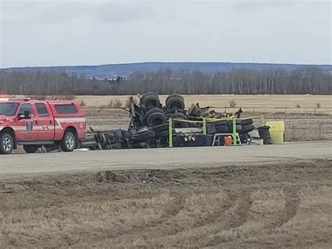 One Person In Hospital Following Highway Crash My Grande Prairie Now