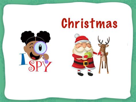 I Spy Christmas Free Games Online For Kids In Nursery By Teresa Grimes