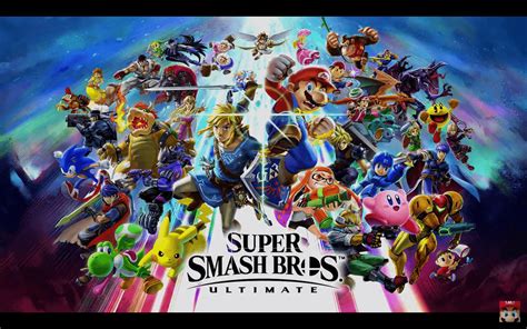 Smash Bros Ultimate Logo Wallpapers on WallpaperDog