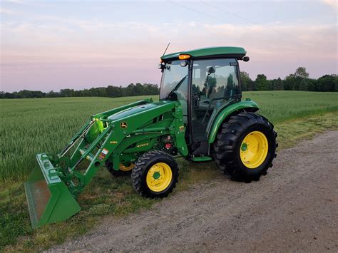 2016 John Deere 4066r Compact Utility Cab Tractor And Loader Regreen