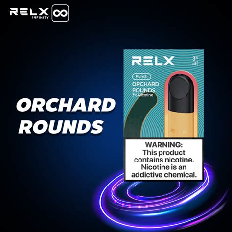 RELX INFINITY SINGLE POD ORCHARD ROUNDS Pod Buri