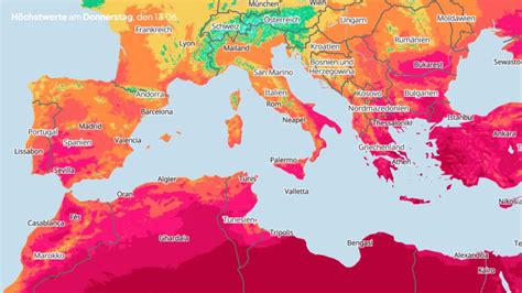 Ber Grad Extreme Hitze Liegt Am Mittelmeer Schon Jetzt Warnung