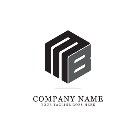 MB initial logo designs, MB creative logo inspiration 17645254 Vector ...