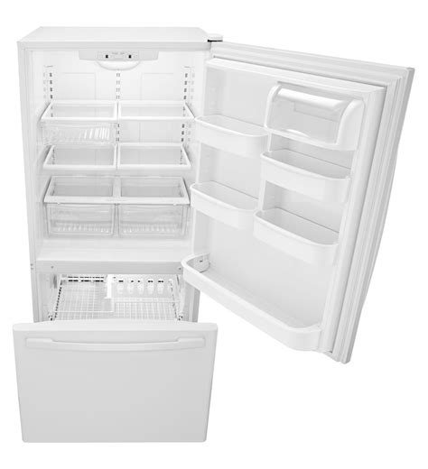 ABB2224BRW Amana 22 Cu Ft Bottom Freezer Refrigerator With Large