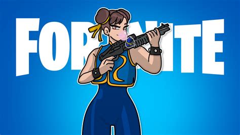 Chun Li Fortnite Thumbnail by iamkisho on DeviantArt