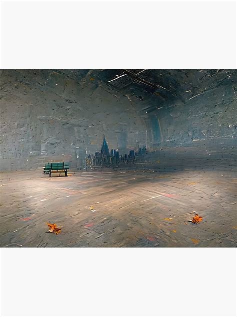 Algoart Emptiness Of New York Canvas Print For Sale By Bearsharktopus