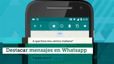 C Mo Destacar Mensajes En Whatsapp Para No Volver A Perder Informaci N