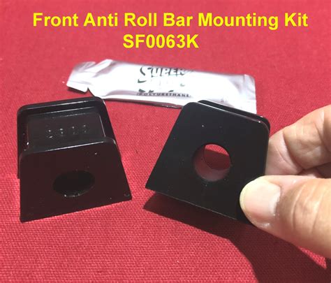 Superflex Polyurethane Front Anti Roll Bar Mounting Kit Of 2 Bushes