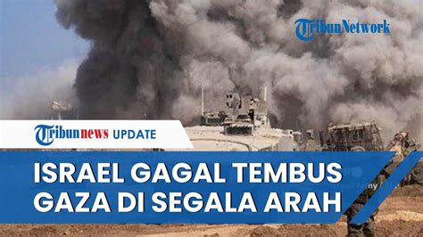 Gagal Tembus Gaza Israel Justru Babak Belur Tank Hancur Hingga