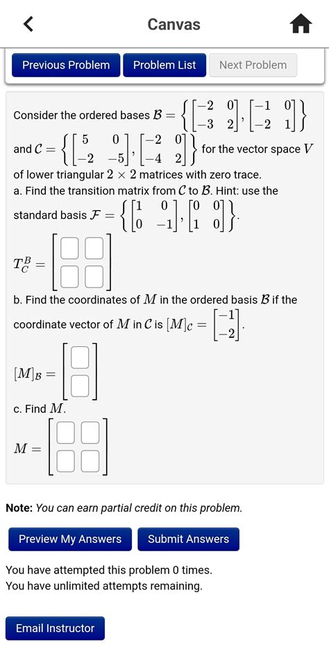 Solved Consider The Ordered Bases B And Chegg