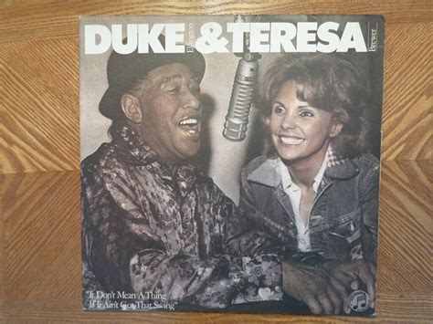 COLUMBIA LP RECORD DUKE ELLINGTON TERESA BREWER IT DON T MEAN A THING