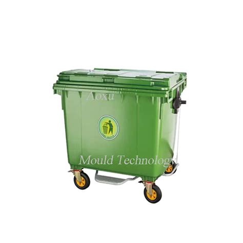 1100L Wheeled Garbage Bin Mould Manufacturers China Taizhou Factory