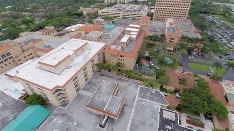 baptist hospital miami aerial video circa Stock Footage Video (100% ...