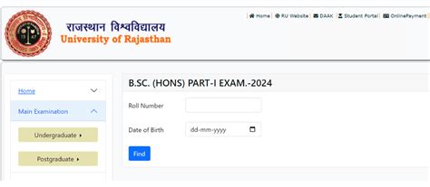 Uniraj Result 2024 Out Check Rajasthan University BA 1st 2nd 3rd