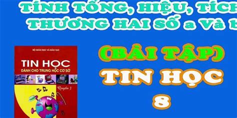 Viết chương trình tính tổng hiệu tích thương và in ra màn hình hai