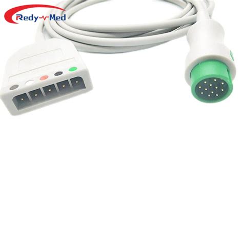 Compatible With Biolight Q Series A Series 3 Lead 5 Lead ECG Trunk