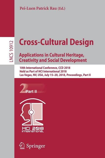 Cross Cultural Design Applications In Cultural Heritage Creativity