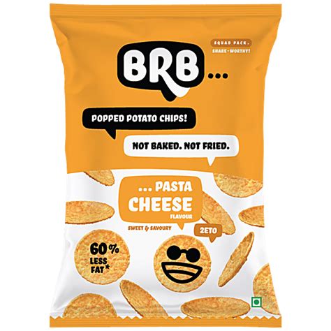 Buy Brb Popped Potato Chips Pasta Cheese Flavour Online At Best Price Of Rs 40 Bigbasket