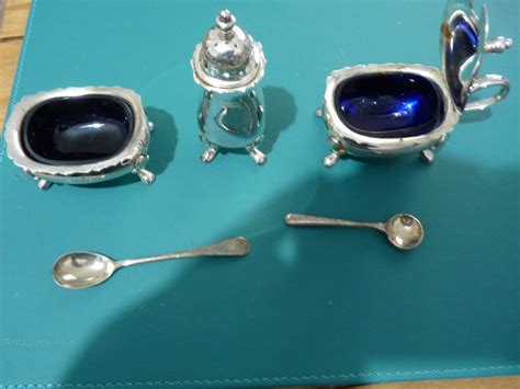 antiques atlas silver dining set asa