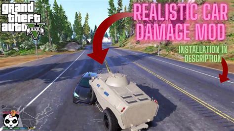 Gta 5 Realistic Vehicles Damage Mod Gta 5 Real Like Vehicles