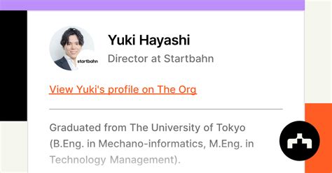 Yuki Hayashi - Director at Startbahn | The Org