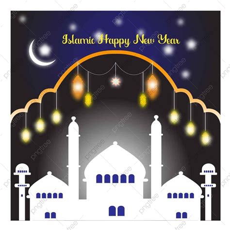 Islamic Happy New Year Design Template Download On Pngtree