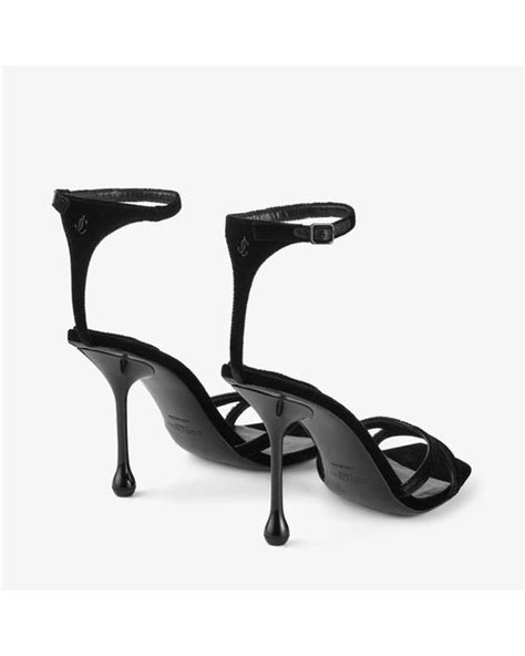 Jimmy Choo Ixia Sandal In Black Lyst