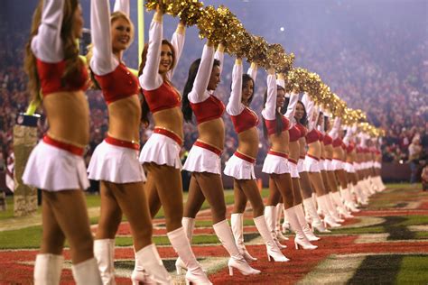 Super Bowl Xlvii Cheerleaders Las Porristas De San Francisco Ers Vs