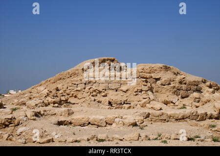 Excavated Dilmun Era Burial Mound On Display At Bahrain National Museum