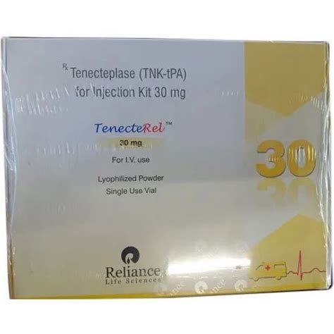 Reliance Tenecteplase Tenecterel 30 Mg 1 Vial At 22500 Piece In Pune