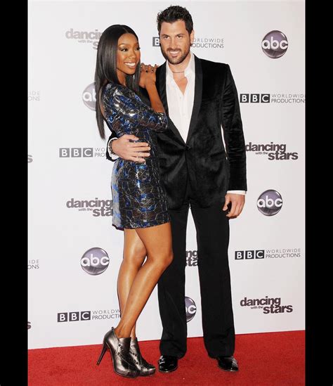 Photo Brandy Et Maksim Chmerkovskiy à La Fête Pour Le 200e épisode De