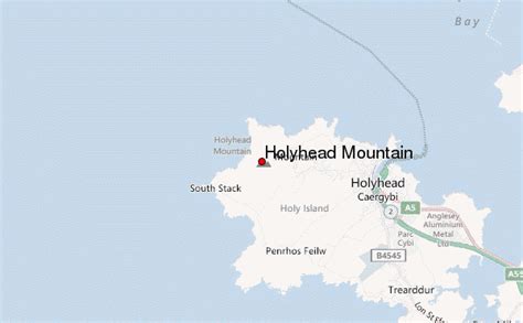 Holyhead Mountain Mountain Information