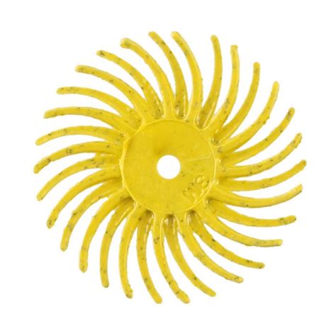 3m Radial Bristle Discs 80 Grit Yellow