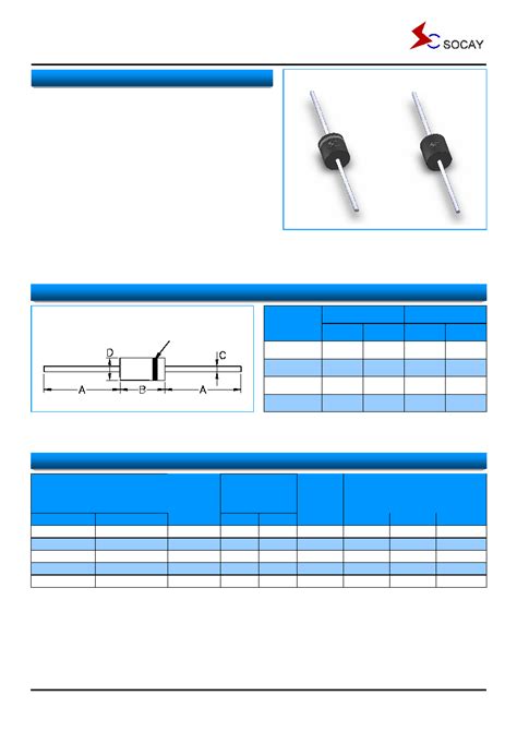 Lce A Datasheet Pages Socay Surface Mount Transient Voltage