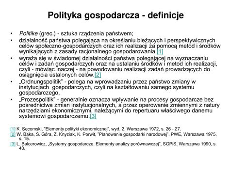 Ppt Polityka Gospodarcza Powerpoint Presentation Free Download Id