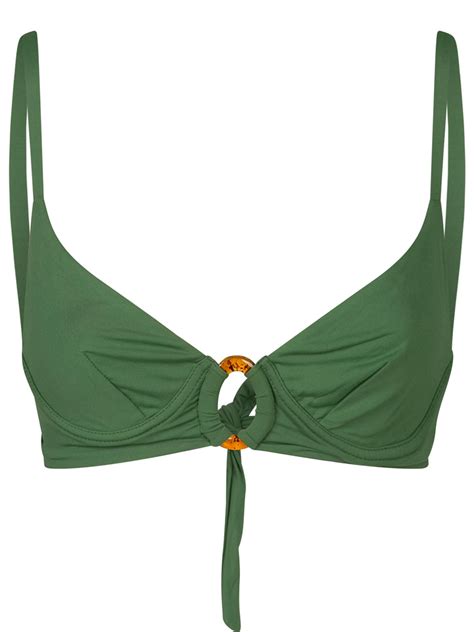 Fisico Bikini With Underwire And Ring Green FR38M0CS10M0F0503