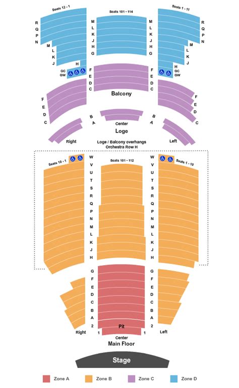 Pantages Seating Chart Interactive | Awesome Home