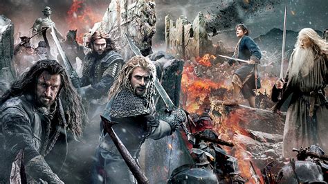 The Hobbit The Battle Of The Five Armies Gets An Epic Tapestry Poster