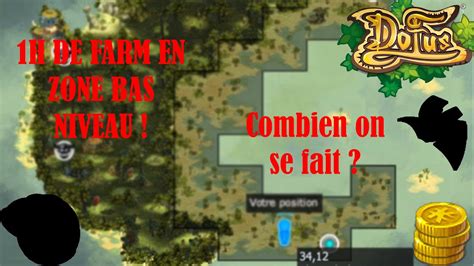 1H DE FARM ILE DE MOON SUR DOFUS UNE ZONE BIEN RENTABLE YouTube