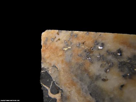 Mineral Specimen 5209 Gold In Quartz With Sulfides From Alaska For Sale