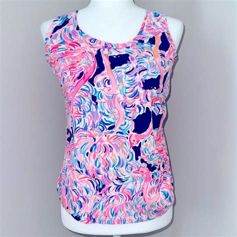 Lilly Pulitzer Tops Lilly Pulitzer Crayton Head In The Sand Ostrich