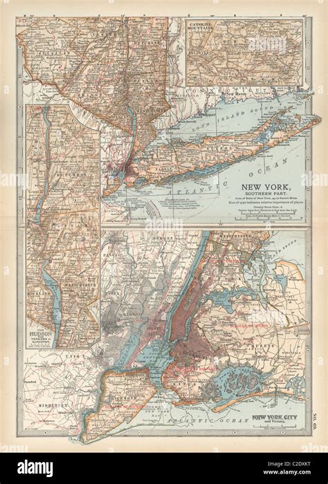 Newburgh Mappa Di New York Immagini E Fotografie Stock Ad Alta