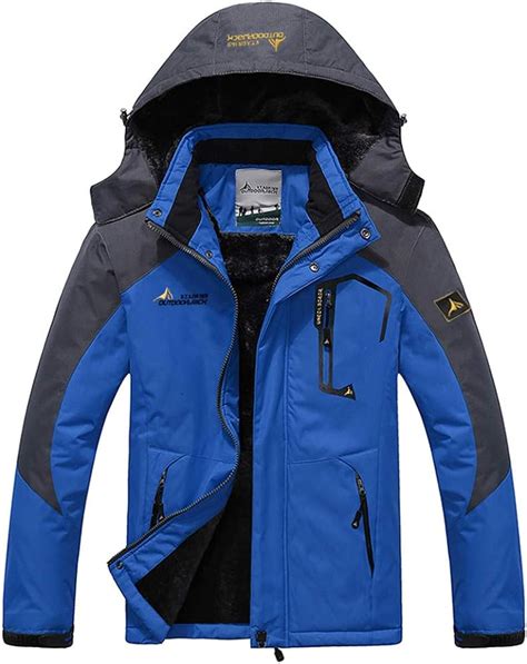 Treer Herren Regenjacke Wasserdicht Winddicht Atmungsaktiv Outdoor