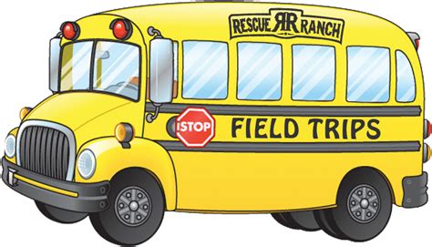 Download Yellow School Bus Cartoon Field Trip