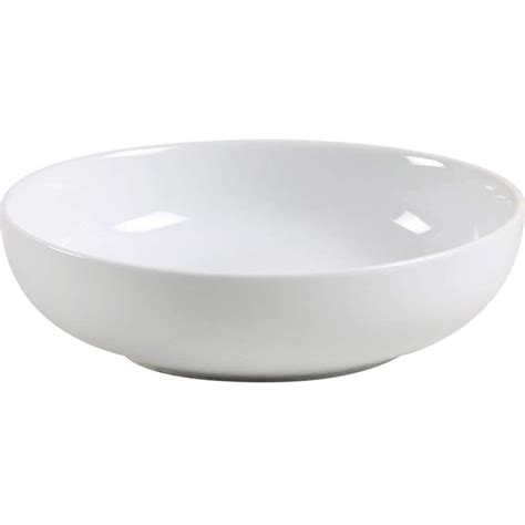 Whiteware Basics Smooth Individual Pasta Bowl By Cellar The